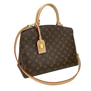 Louis Vuitton Shoulder Bag Grand Palais MM Monogram Padlock